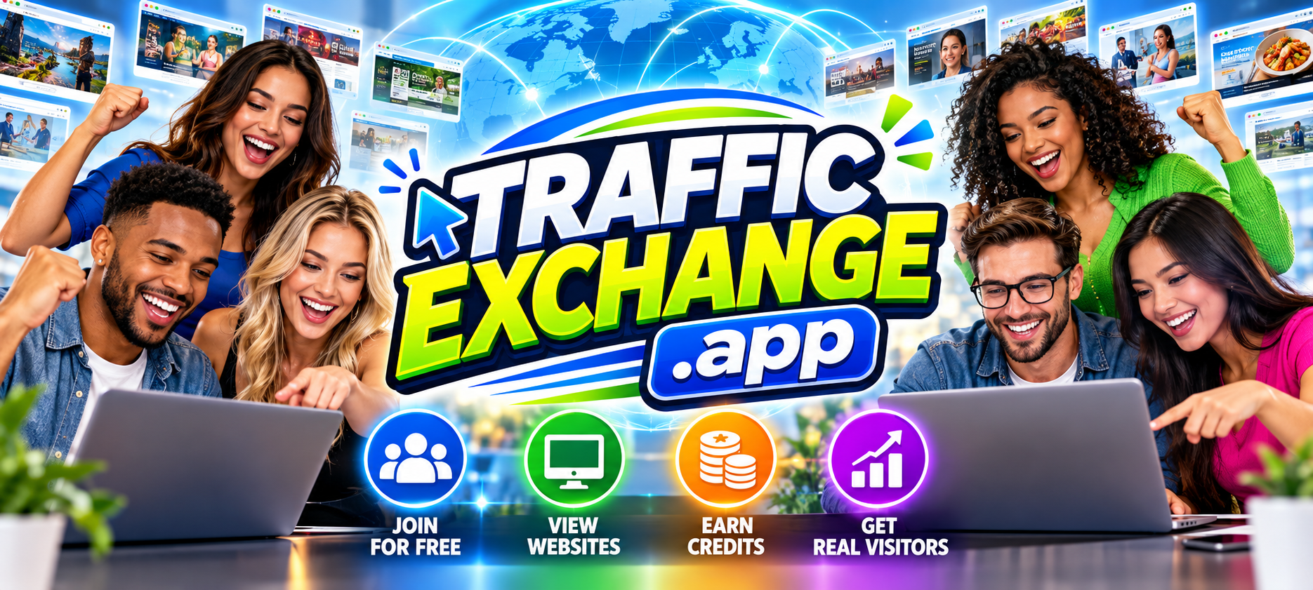 Traffic Exchange hero